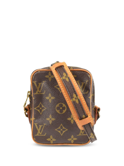 Louis Vuitton Danube Brown Gold Plated Handbag (Pre-Owned)
