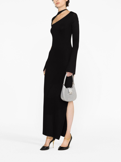 Shop Manurí Sandy Cut-out Maxi Dress In Black