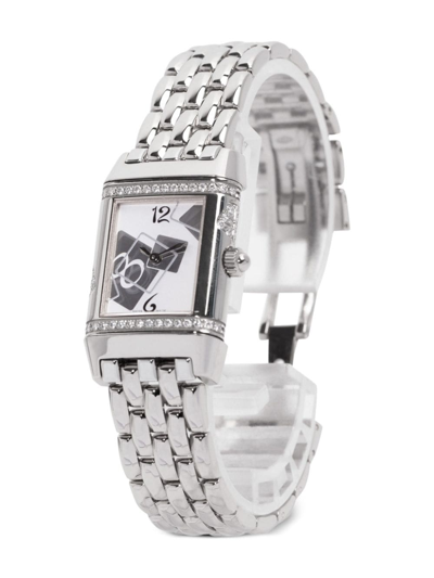 Pre-owned Jaeger-lecoultre 2015  Reverso 21mm In Silver