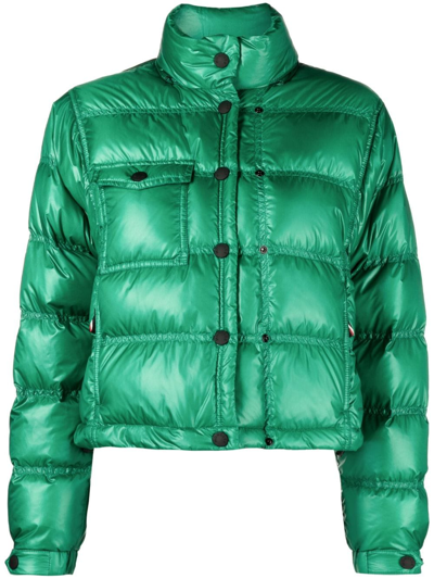 Shop Moncler Grenoble Anras Bomber Jacket In Green