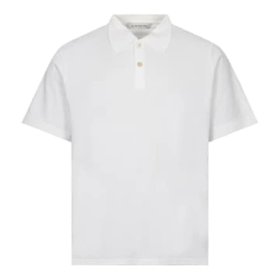 Shop Lanvin Classic Fit Polo Shirt In White