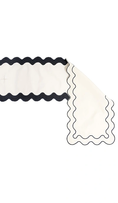 Business & Pleasure Table Cloth In Antique White