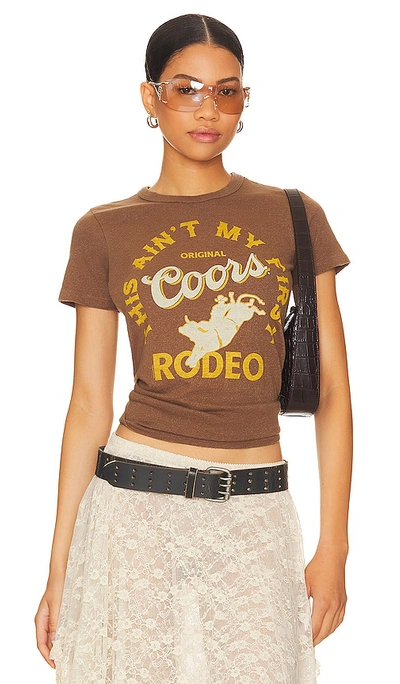 Junk Food Coors Rodeo Tee In Monks Robe