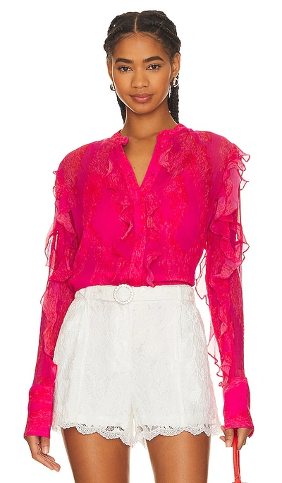 Shop Hemant & Nandita Shirt In Pink