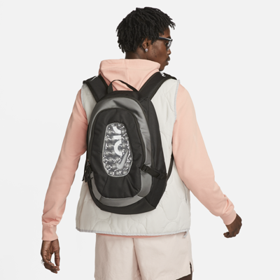 Shop Nike Unisex Air Backpack (17l) In Black