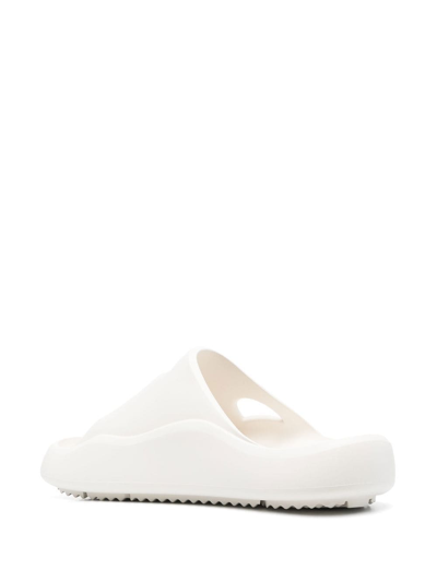 Shop Off-white Meteor Cut-out Slides In 0101 White