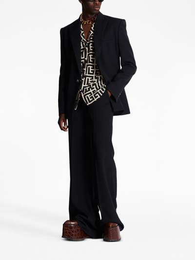 Balmain Shirts In Black