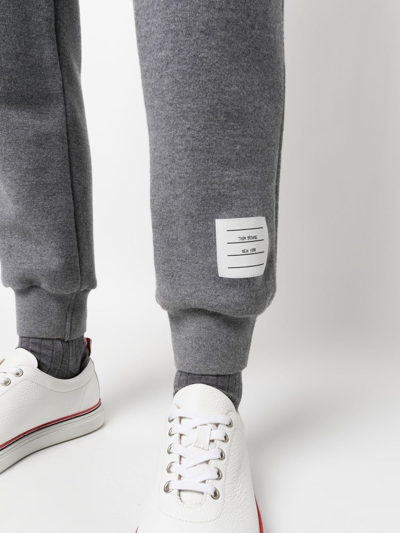 Thom Browne Gestrickte Jogginghose In Grey