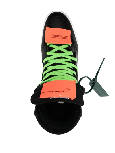 Shop Off-white 3.0 Off-court Sneakers In 1020 Black/orange