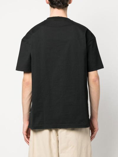 PALM ANGELS TROUBLE IN PARADISE PRINT T-SHIRT 