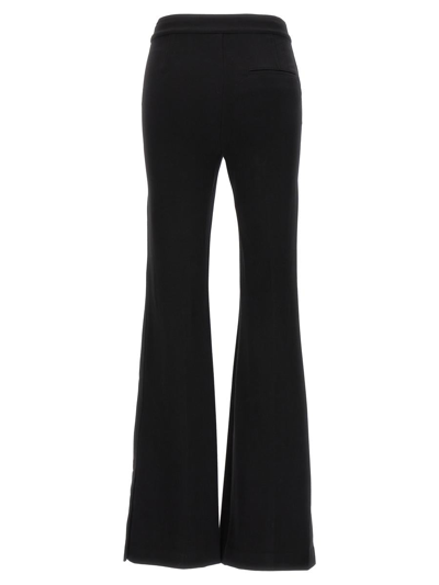 Shop Helmut Lang Slit Pants In Black
