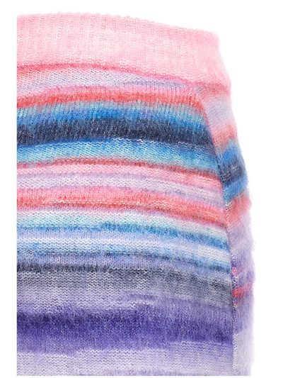 Shop Missoni Sport Missoni Striped Skirt In Multicolor