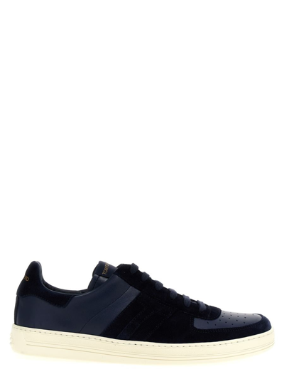 Shop Tom Ford 'cambridge' Sneakers In Blue