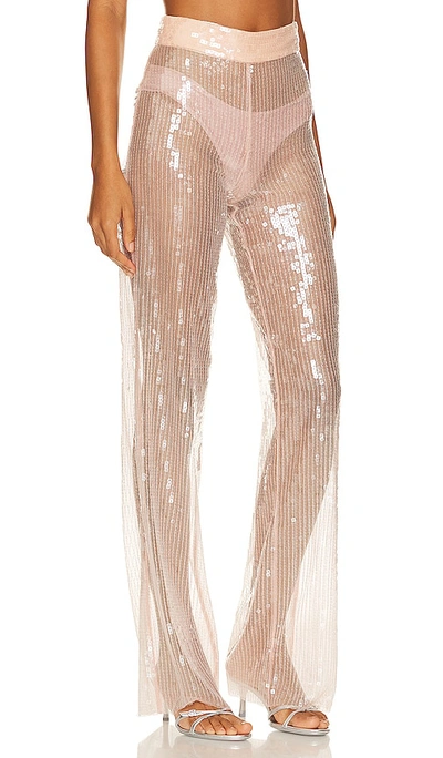 Shop The New Arrivals By Ilkyaz Ozel Patara Pants In Peach