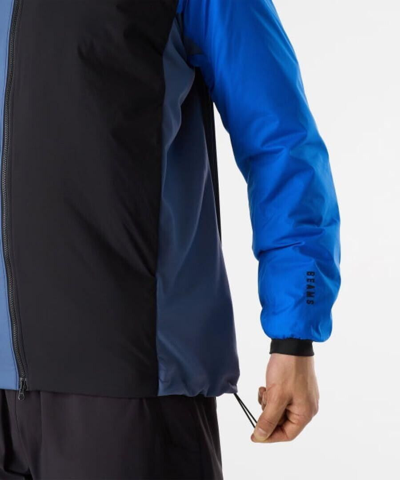 Pre-owned Arc'teryx X Beams Atom Lt Hoody Boro Blue 2023 Model