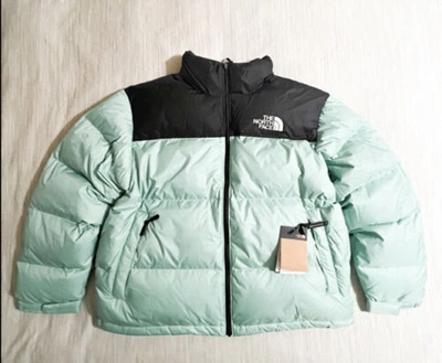 Pre-owned The North Face Women's 1996 Retro Nuptse 700-down Insulated Jacket Color Wasabi In Green
