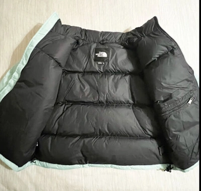 Pre-owned The North Face Women's 1996 Retro Nuptse 700-down Insulated Jacket Color Wasabi In Green