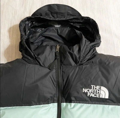 Pre-owned The North Face Women's 1996 Retro Nuptse 700-down Insulated Jacket Color Wasabi In Green