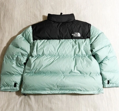 Pre-owned The North Face Women's 1996 Retro Nuptse 700-down Insulated Jacket Color Wasabi In Green