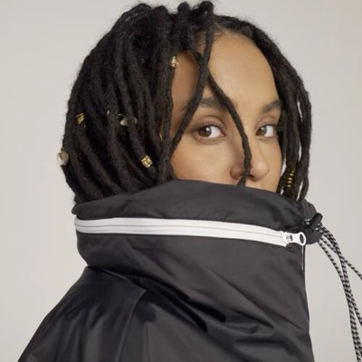 Pre-owned Adidas By Stella Mccartney Size L- Adidas By Stella Maccartney Long Parka Women's, Black.