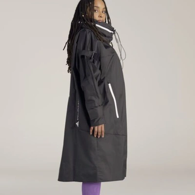 Pre-owned Adidas By Stella Mccartney Size L- Adidas By Stella Maccartney Long Parka Women's, Black.