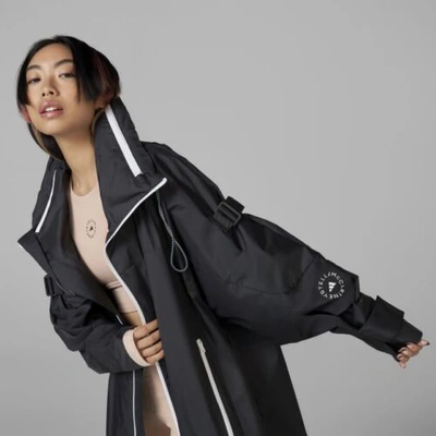 Pre-owned Adidas By Stella Mccartney Size L- Adidas By Stella Maccartney Long Parka Women's, Black.