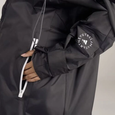 Pre-owned Adidas By Stella Mccartney Size L- Adidas By Stella Maccartney Long Parka Women's, Black.