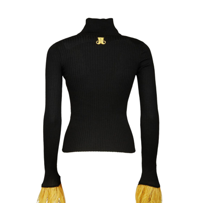 La Doublej High Kick Top In Black