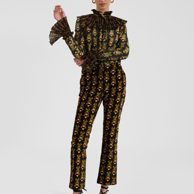 La Doublej Nefertiti Shirt In Scarab Black