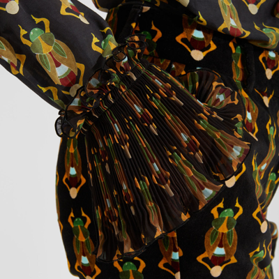 La Doublej Nefertiti Shirt In Scarab Black