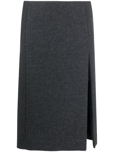 Shop We11 Done Grey Pencil Skirt