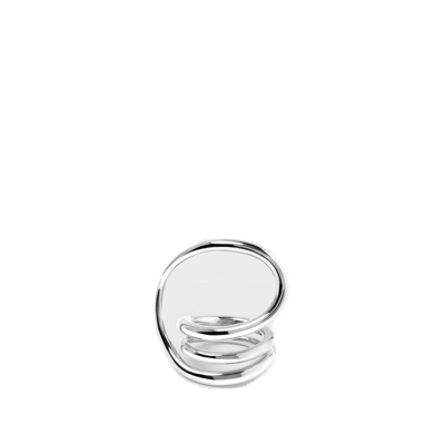 Shop Charlotte Chesnais Round Trip Ring In Silver