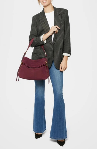 Aimee Kestenberg Bali Double Entry Bag In True Plum