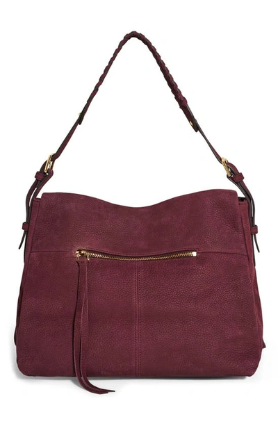 Aimee Kestenberg Bali Double Entry Bag In True Plum
