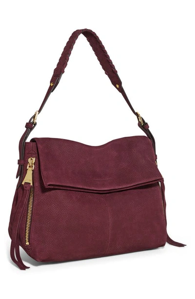 Aimee Kestenberg Bali Double Entry Bag In True Plum