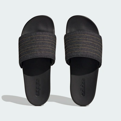 Shop Adidas Originals Men's Adidas Adilette Comfort Slides In Black
