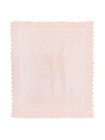 Shop Bonpoint Blanket Set In Pink