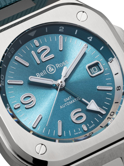 Bell & Ross Br-05 Gmt 40mm In Blue