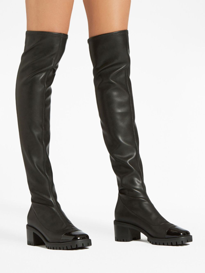 Shop Giuseppe Zanotti Be-fore Knee-high Boots In Black