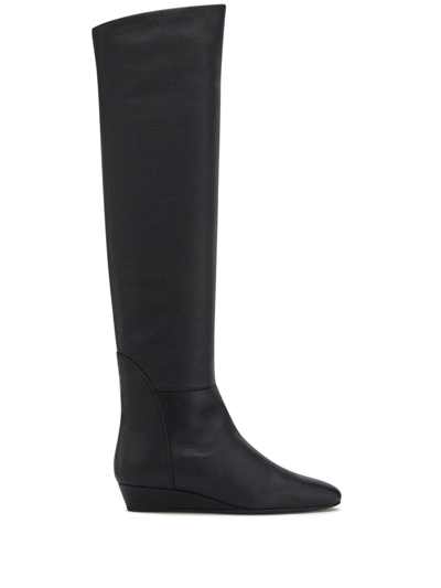 Shop Giuseppe Zanotti Peggy 30mm Knee-high Boots In Black