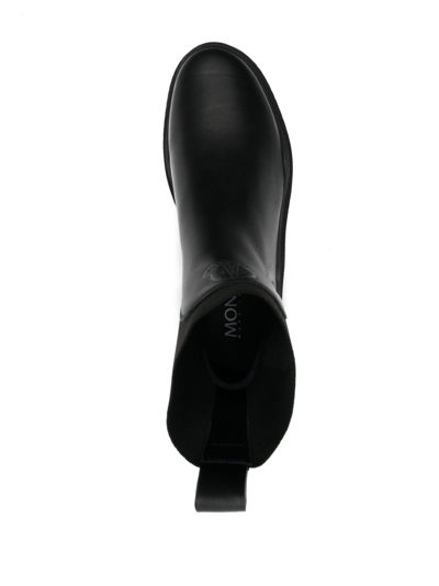 Moncler Larue Chelsea Boots In Black