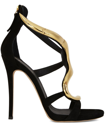 Shop Giuseppe Zanotti Venere 120mm Stiletto Sandals In Black