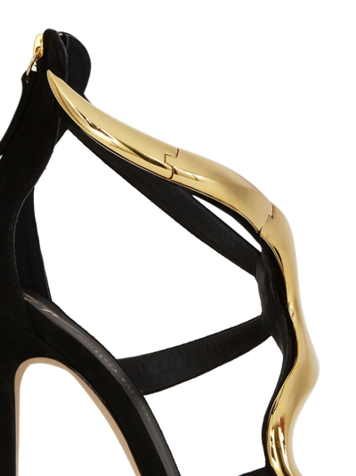 Shop Giuseppe Zanotti Venere 120mm Stiletto Sandals In Black