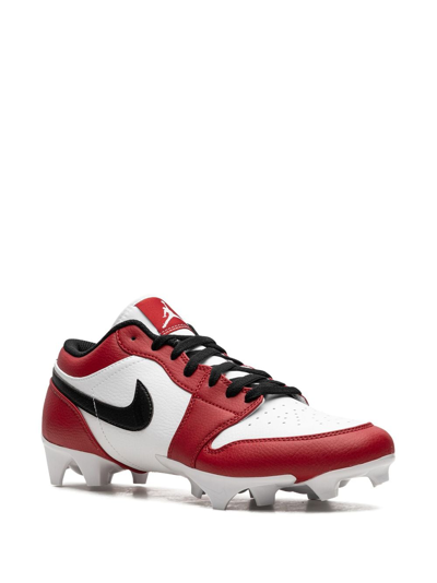 Shop Jordan Air  1 Low "chicago" Football Boots In White