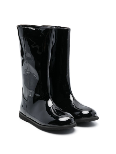 Shop Age Of Innocence Ann Leather Boots In Black