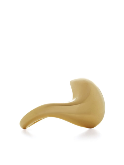Monica Vinader Nura Gold-vermeil Ring In Gold