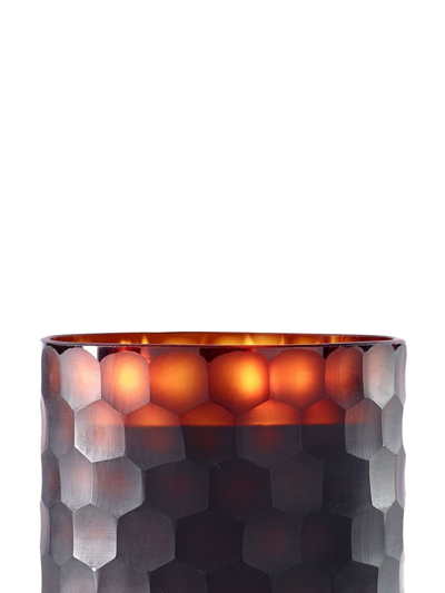 Shop Onno Small Circle Candle In Orange