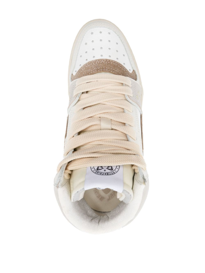 Enterprise Japan Ej Rocket Mid High-top Sneakers In White