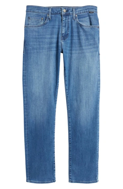 Shop Mavi Jeans Zach Straight Leg Jeans In Dark Feather Supermove