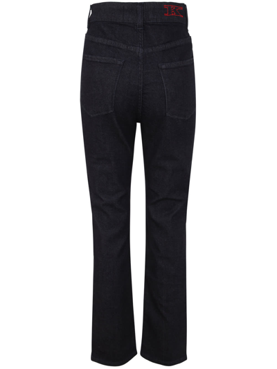 Shop Kiton Jeans In Blue